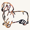 Dachshund Metal Art