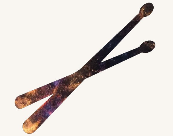 Drum Sticks Metal Art