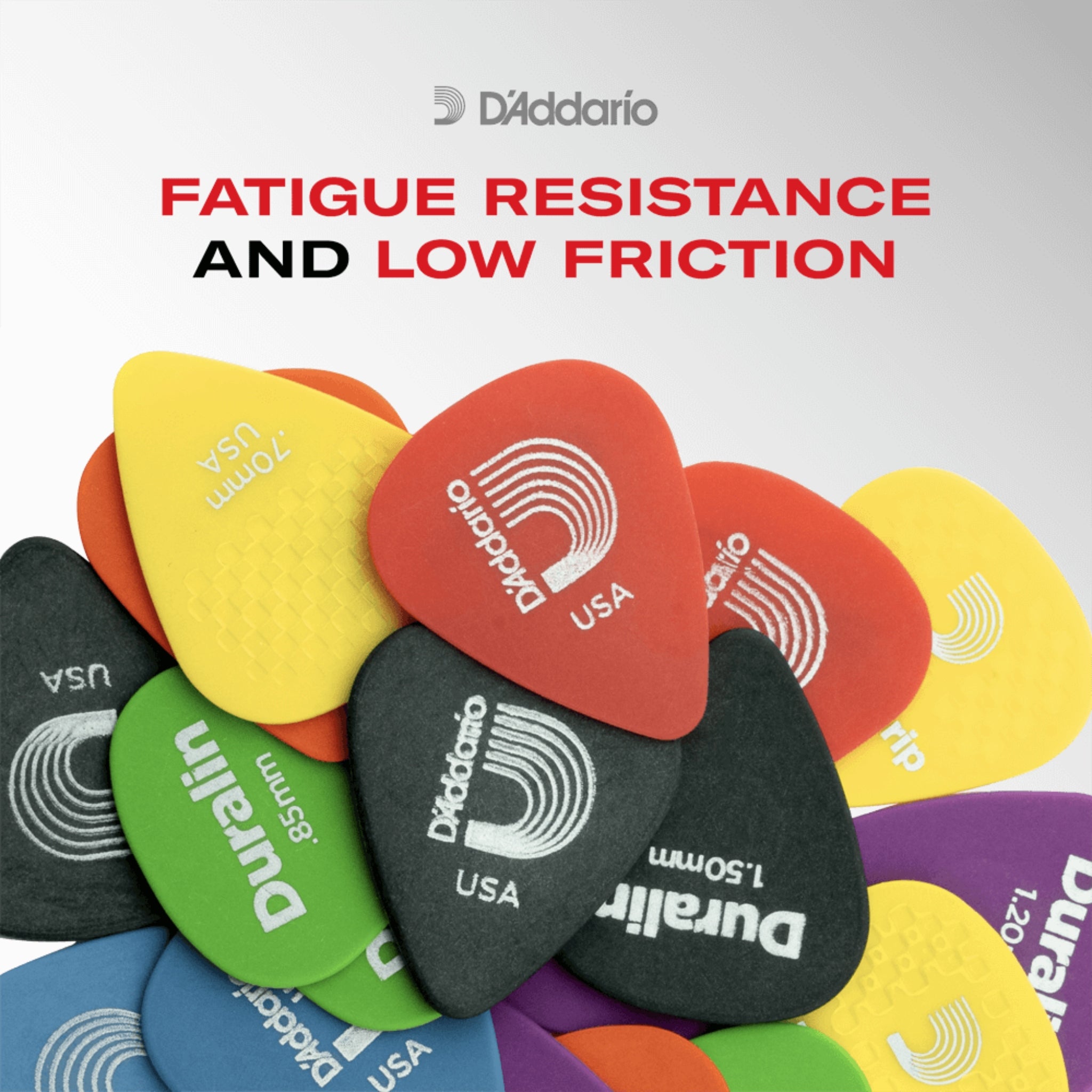 D Addario DuraGrip - Heavy (1.2mm) - 10 pack