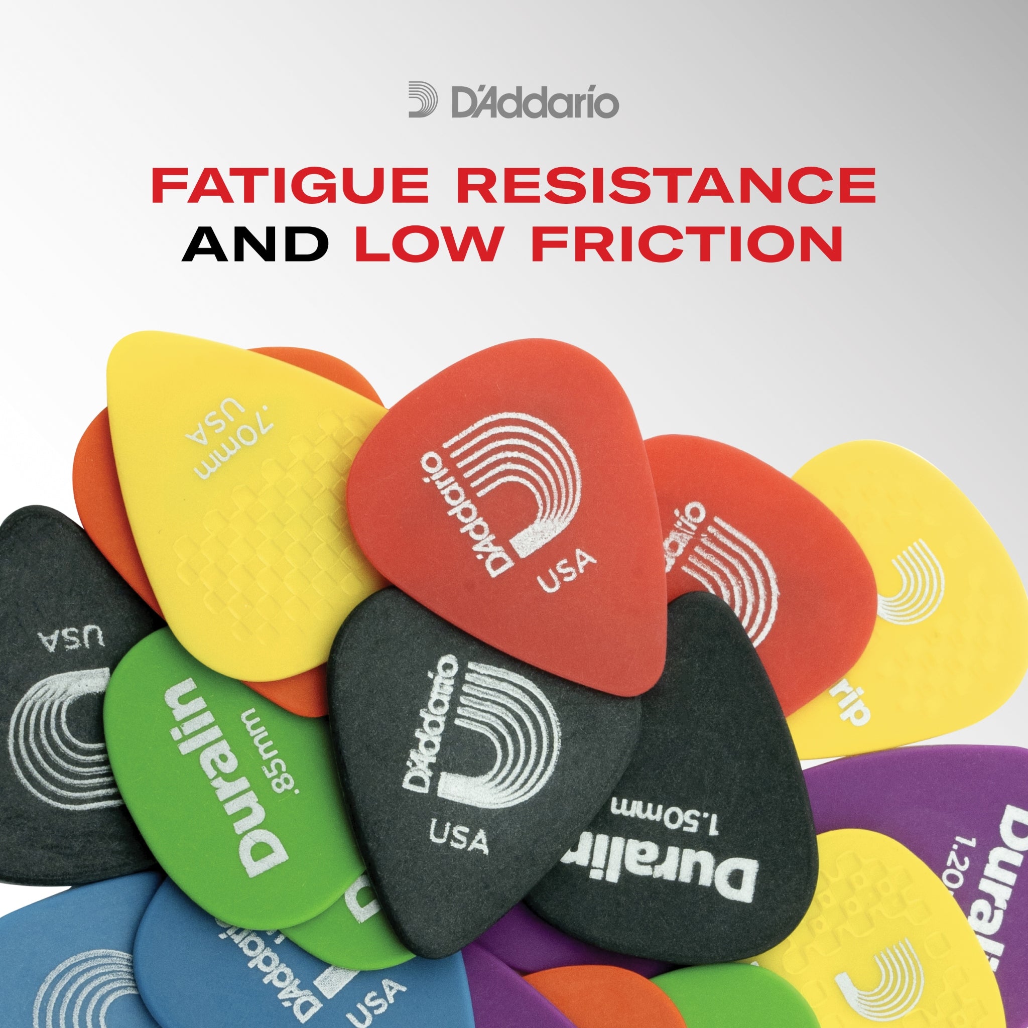D Addario DuraGrip - Heavy (1.2mm) - 10 pack