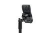 CAD Audio E100Sx Large Diaphragm Supercardioid Condenser Microphone - on stand, right angle back