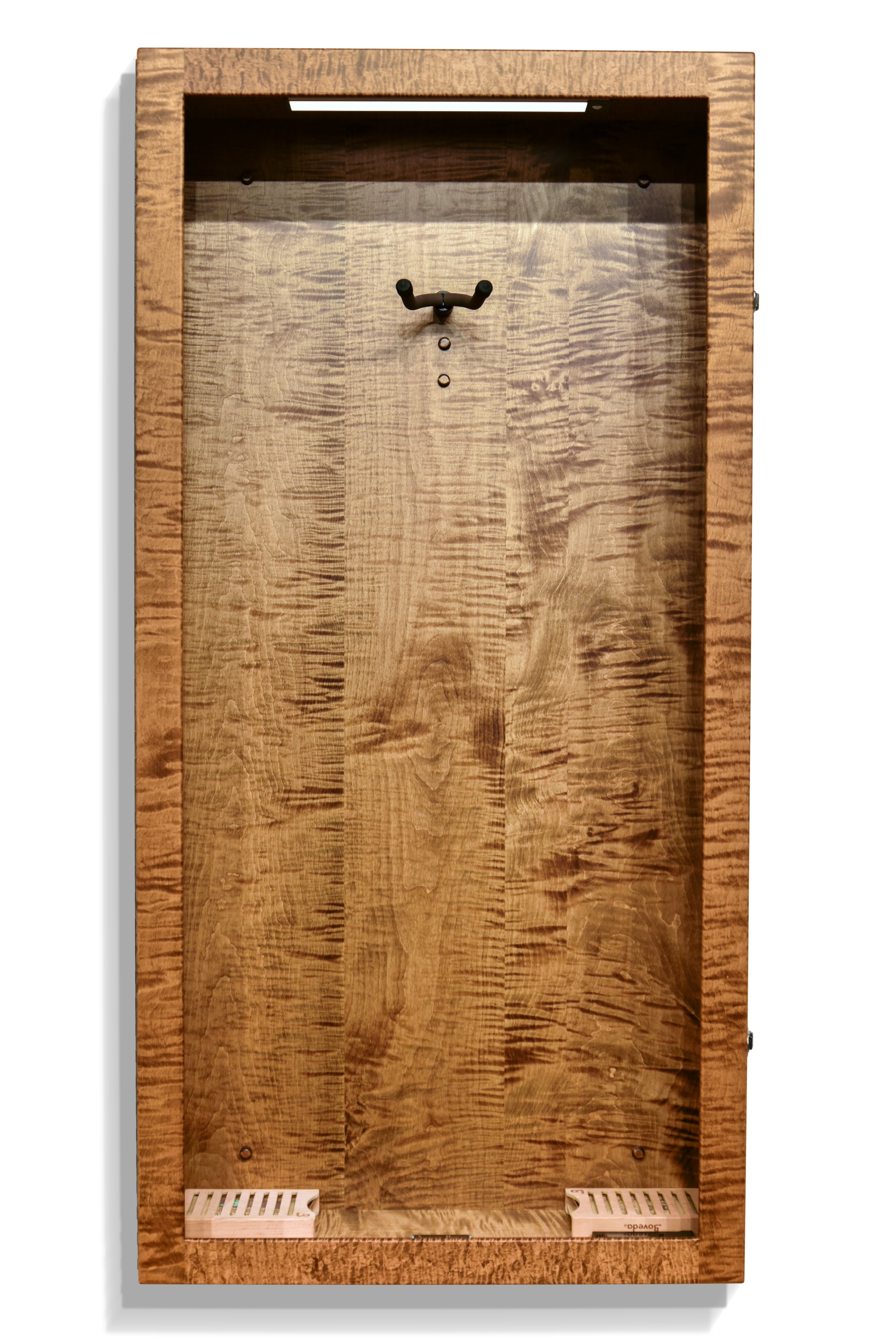 ClimaCase Rectangle Humidor - Flamed Maple with Provincial Stain