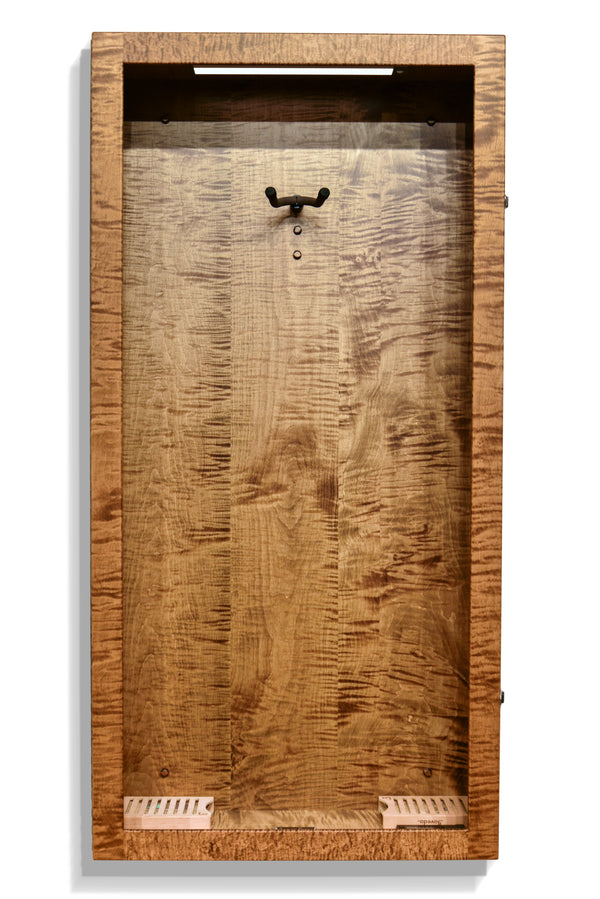 ClimaCase Rectangle Humidor - Flamed Maple with Provincial Stain