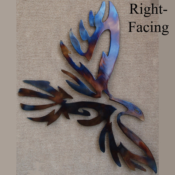 Eagle Metal Art Sculpture - 7", 11", 16", 22" or 30"