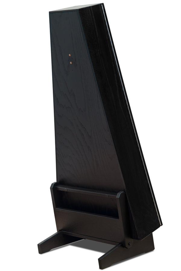ClimaStand Triangle Humidor with Base - Northern White Ash with Piano Black