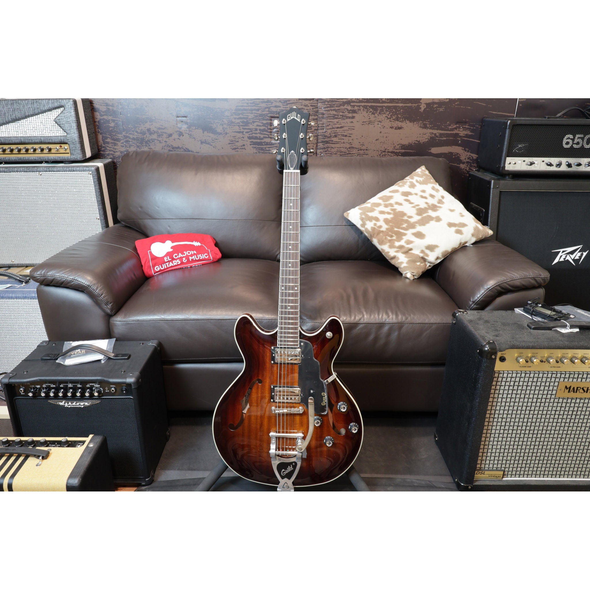 Guild Starfire I DC w/ GVT California Burst Semi-Hollow