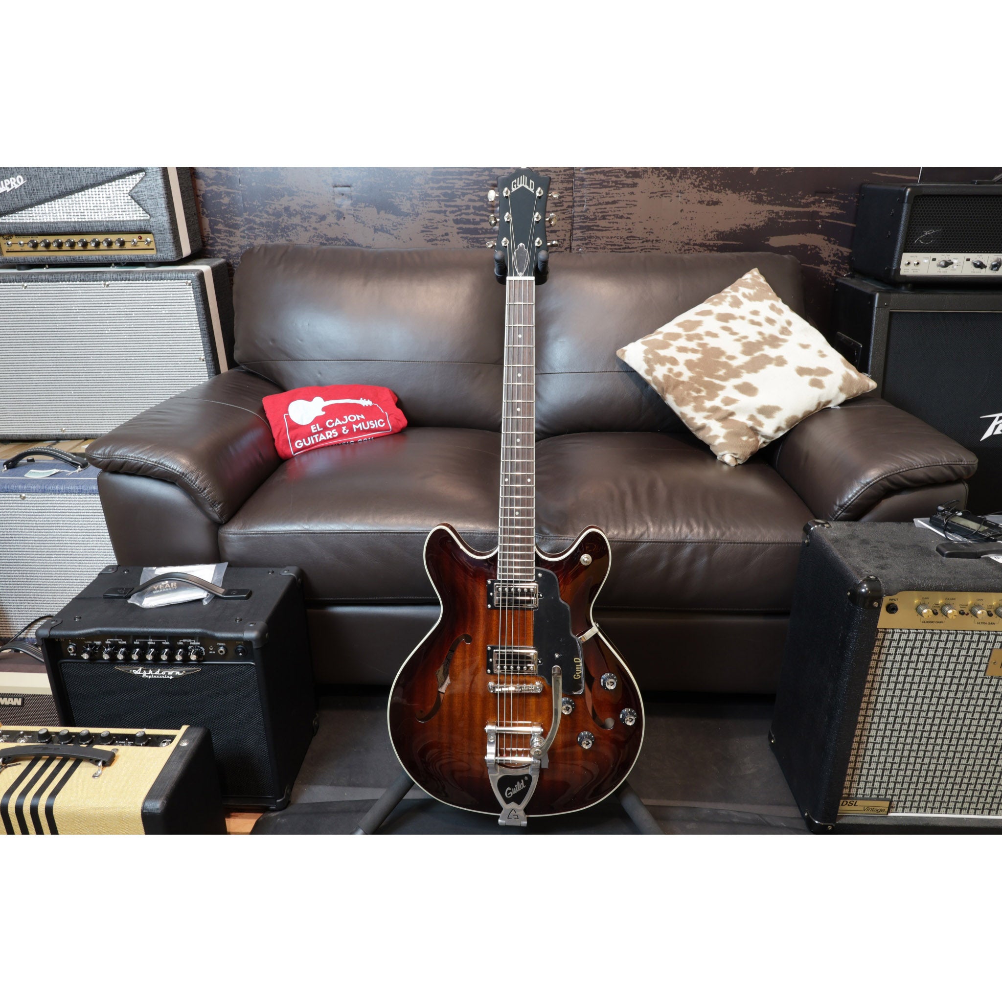 Guild Starfire I DC w/ GVT California Burst Semi-Hollow