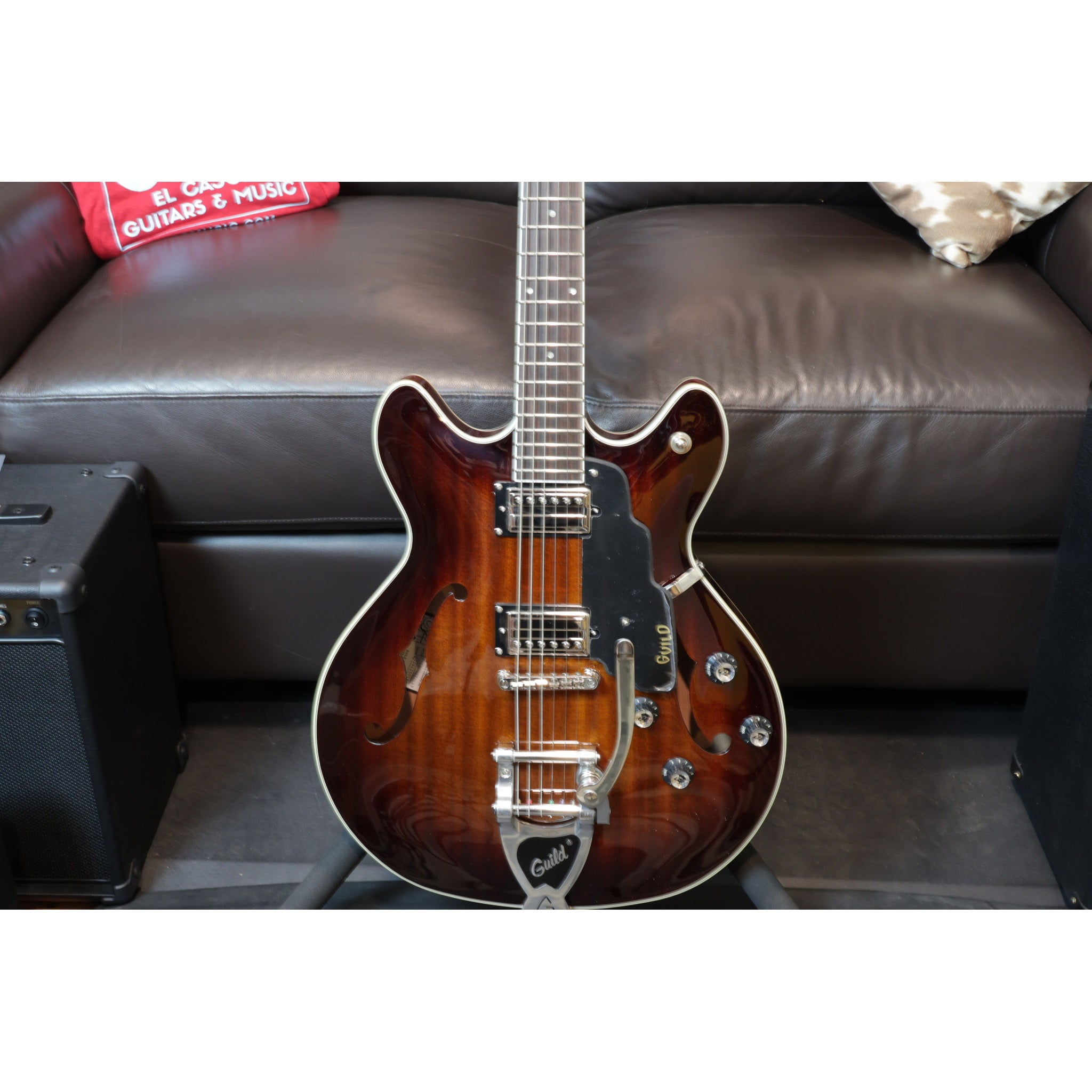 Guild Starfire I DC w/ GVT California Burst Semi-Hollow