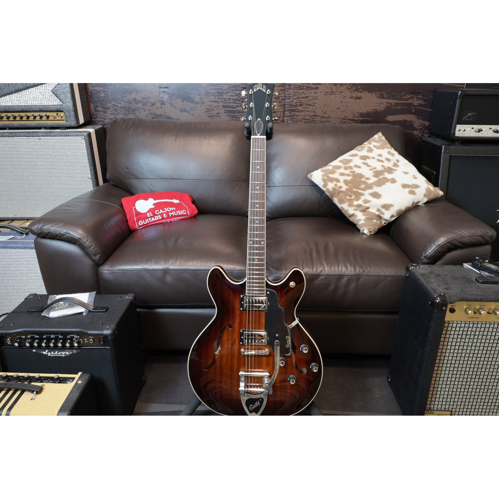Guild Starfire I DC w/ GVT California Burst Semi-Hollow