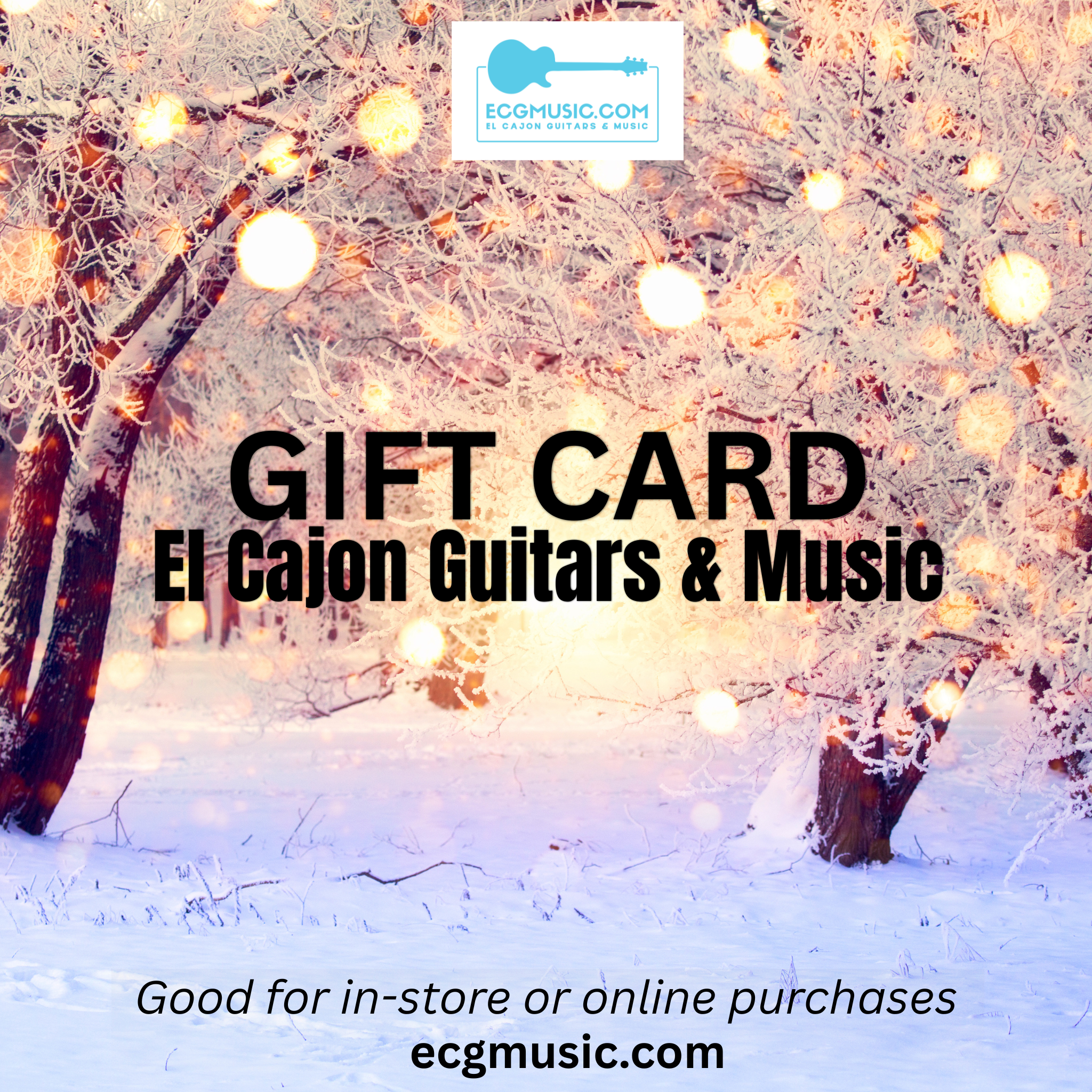 ECGMusic Gift Cards