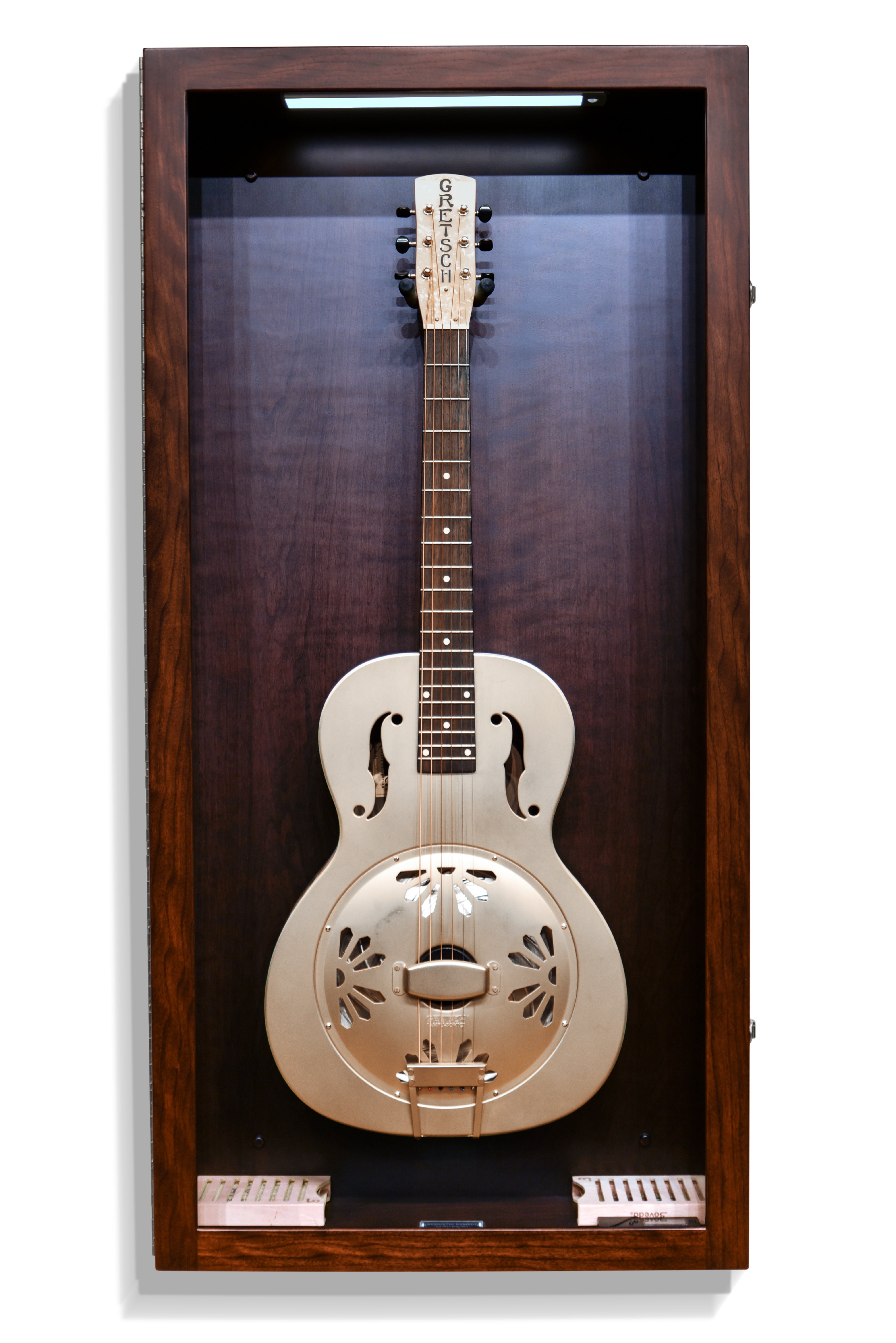 ClimaCase Rectangle Humidor - Cherry with Onyx Stain