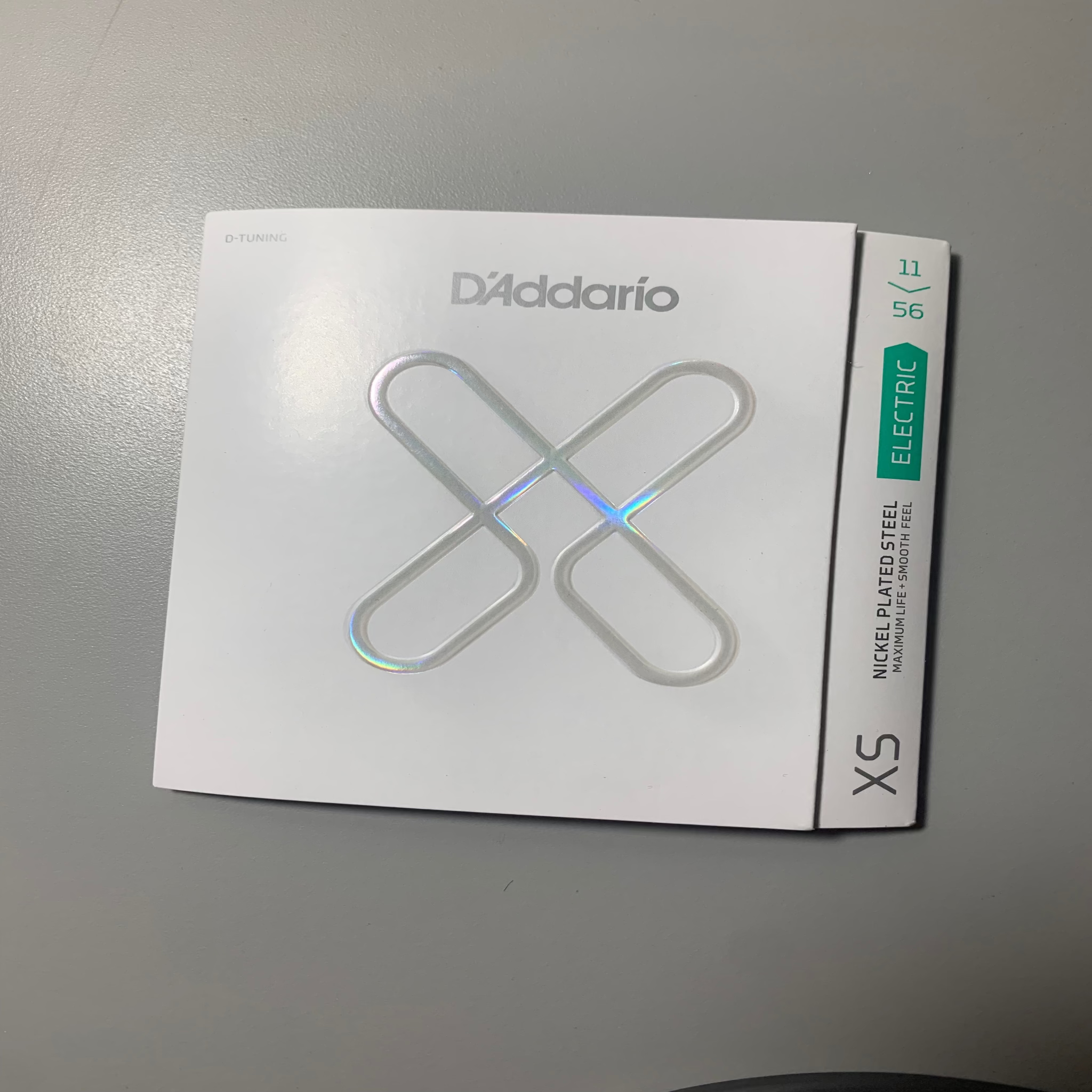 D'Addario XSE1156 Nickel Wound Electric Guitar Strings Medium Top/Heavy Bottom (11-56)