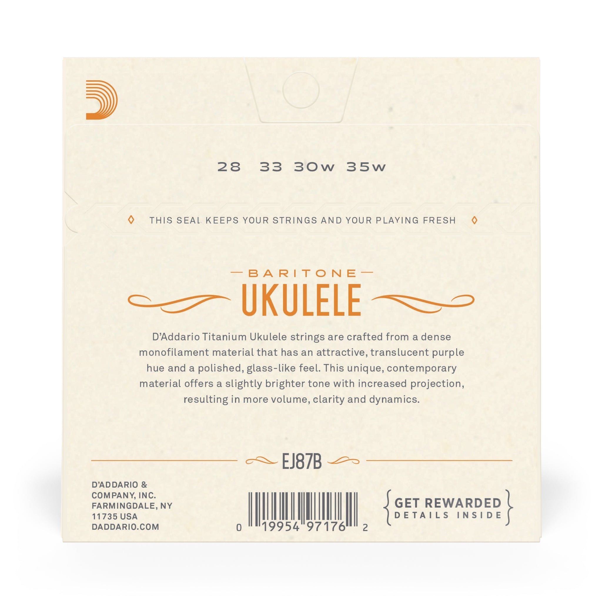 Ukulele Strings Baritone Nyltech