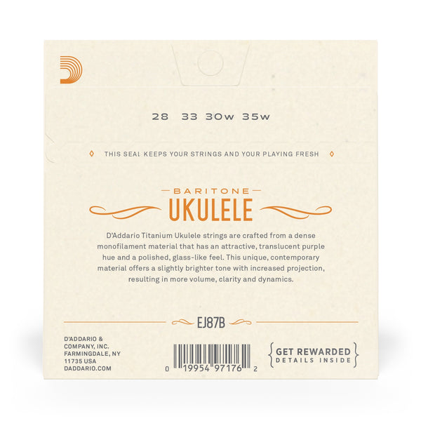 Ukulele Strings Baritone Nyltech