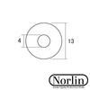End Pin & Strap Button Felt Washers for Gibson® Guitars (2-Pack)