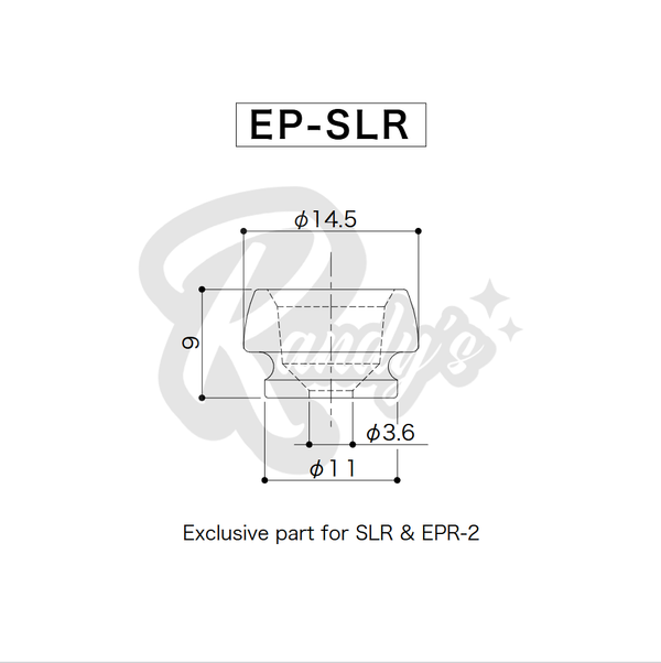 EP-SLR Locking End Pins & Strap Buttons for Gibson® & Epiphone® Guitars