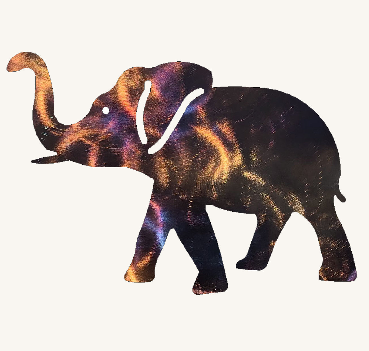 Elephant Metal Art Sculpture