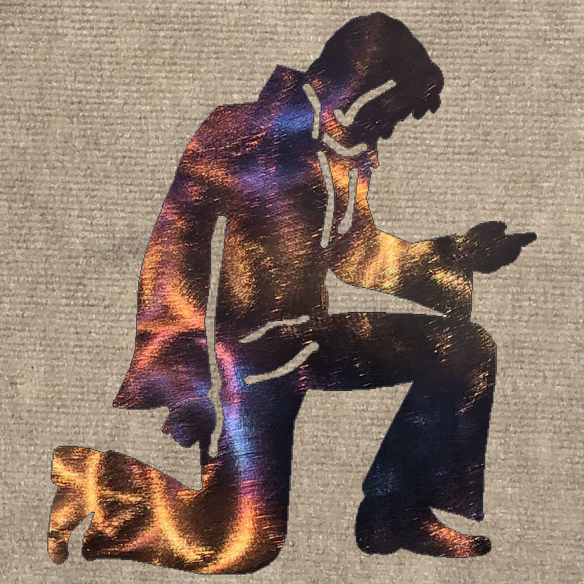 Elvis 1970s Metal Art