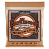 Ernie Ball Earthwood acoustic guitar strings packaging on a white background
