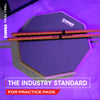 RealFeel 2-sided Practice Drum Pad, 6 Inch
