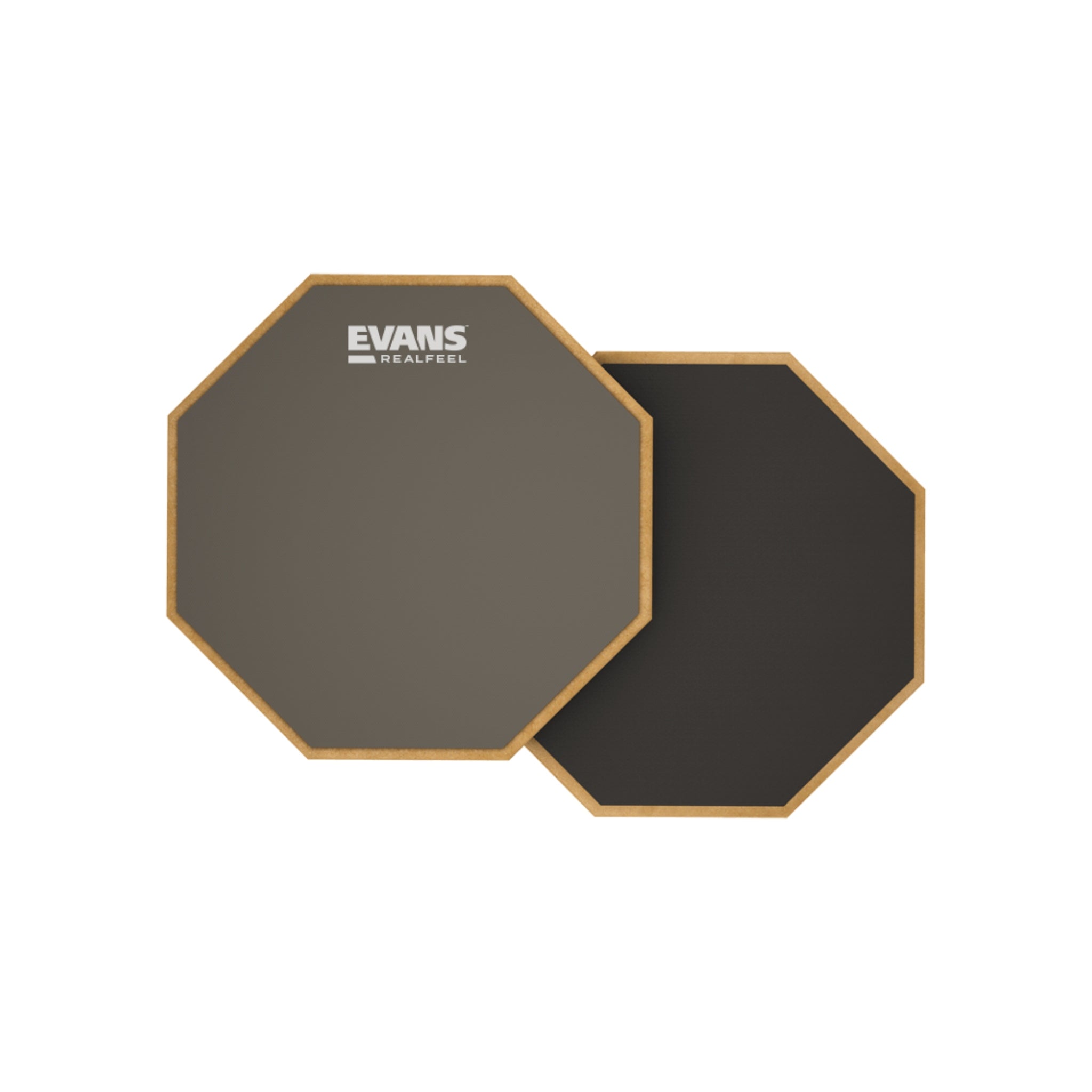 RealFeel 2-sided Practice Drum Pad, 6 Inch