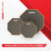 RealFeel 2-sided Practice Drum Pad, 6 Inch