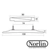 Archtop Slanted Ebony Bridge for Gibson® & Epiphone® Guitars