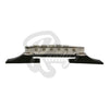 GE104B Nashville Tune-O-Matic Bridge w/ Archtop Ebony Base - Fits Gibson® & Epiphone®