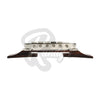 GE104B Nashville Tune-O-Matic Bridge w/ Archtop Rosewood Base - Fits Gibson® & Epiphone®