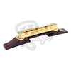 GE104B Nashville Tune-O-Matic Bridge w/ Archtop Rosewood Base - Fits Gibson® & Epiphone®