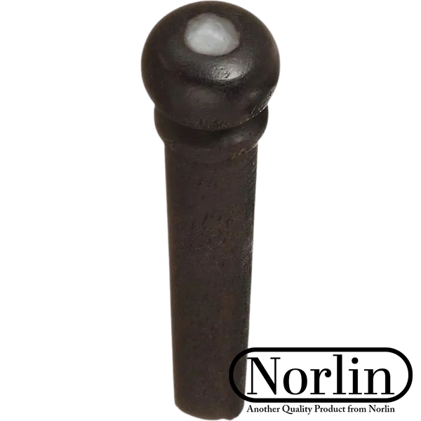 Ebony Bridge Pins for Gibson® Acoustic Guitars (6-Pack)