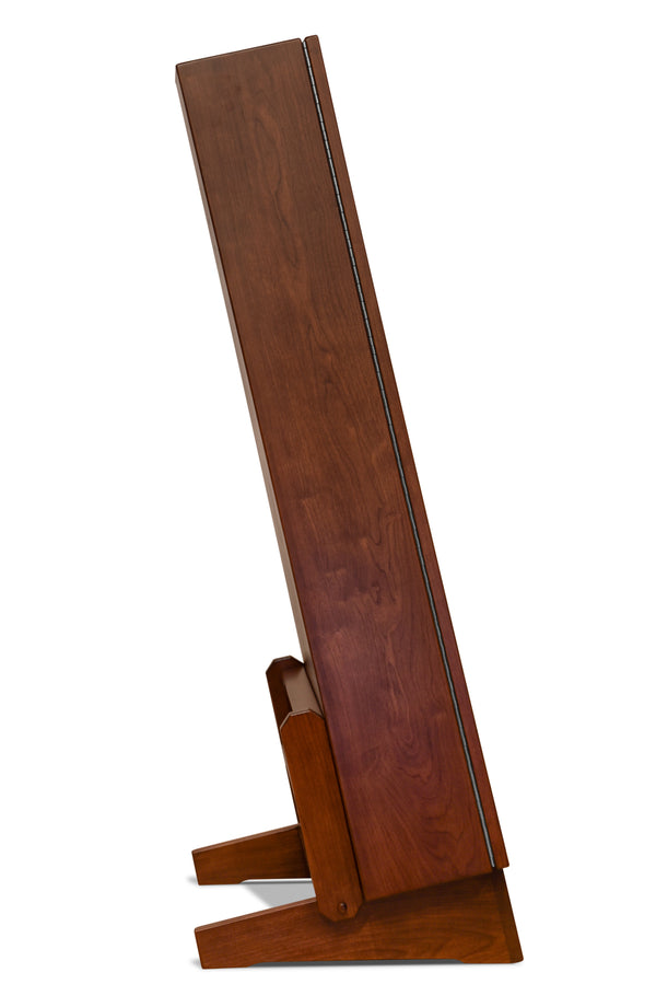 ClimaStand Triangle Humidor with Base - Cherry with Acres Stain