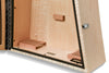 ClimaCase Triangle Humidor - Flamed Maple