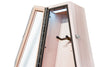 ClimaCase Triangle Humidor - Birch with Campbell White Stain