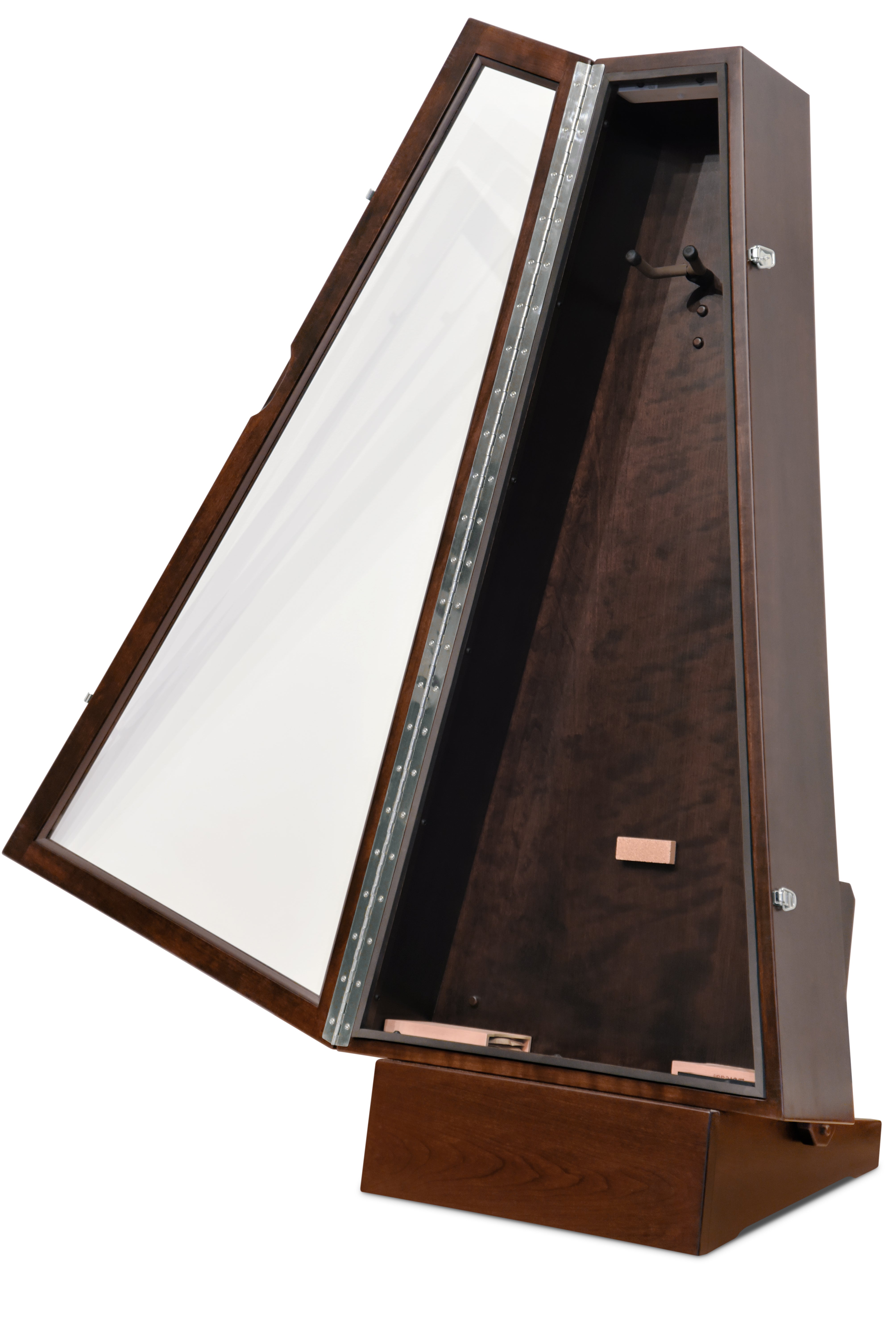 ClimaStand Triangle Humidor with Base - Cherry with Onyx Stain