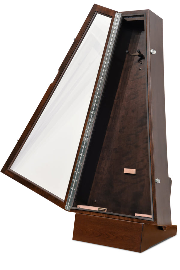 ClimaStand Triangle Humidor with Base - Cherry with Onyx Stain