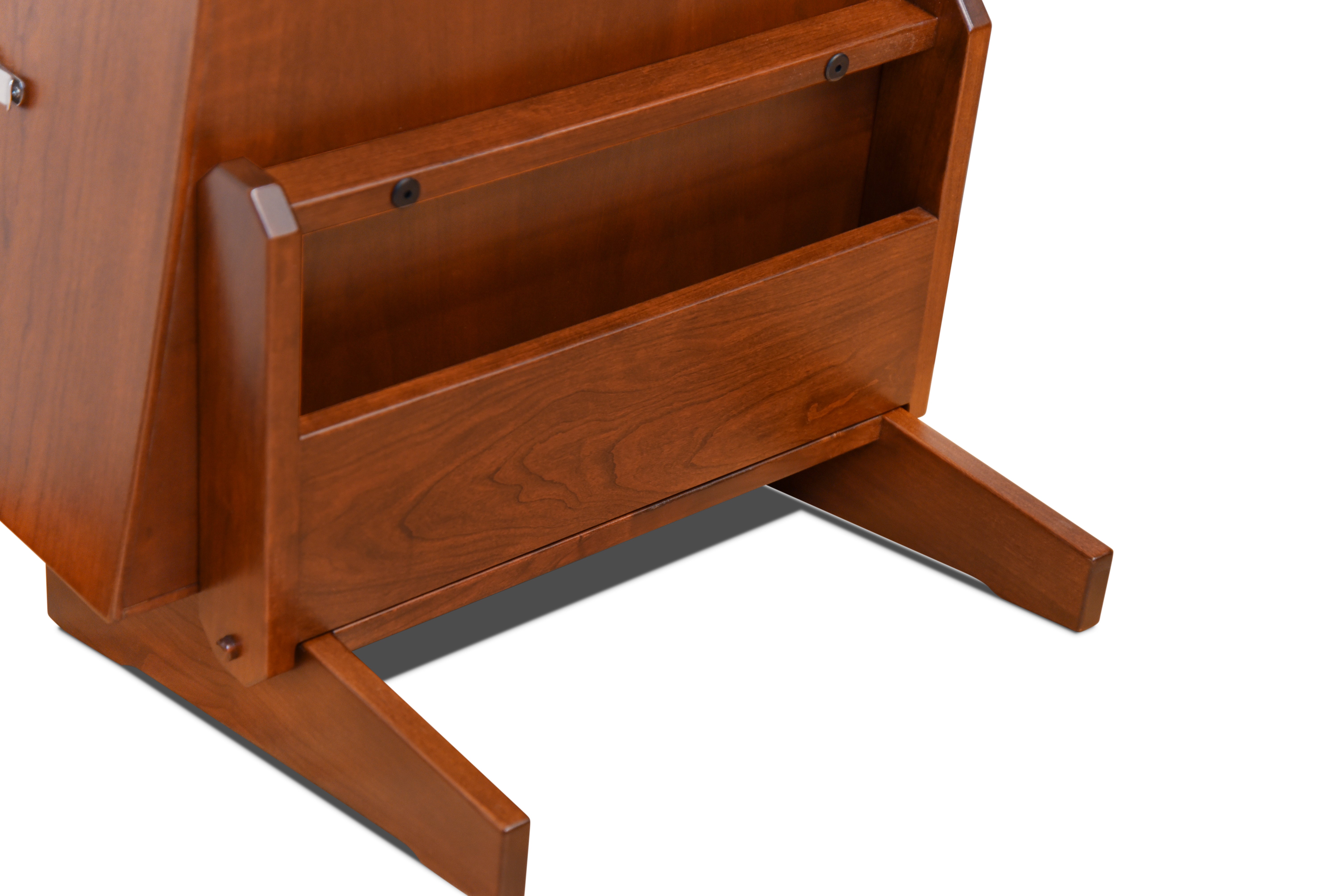 ClimaStand Triangle Humidor with Base - Cherry with Acres Stain