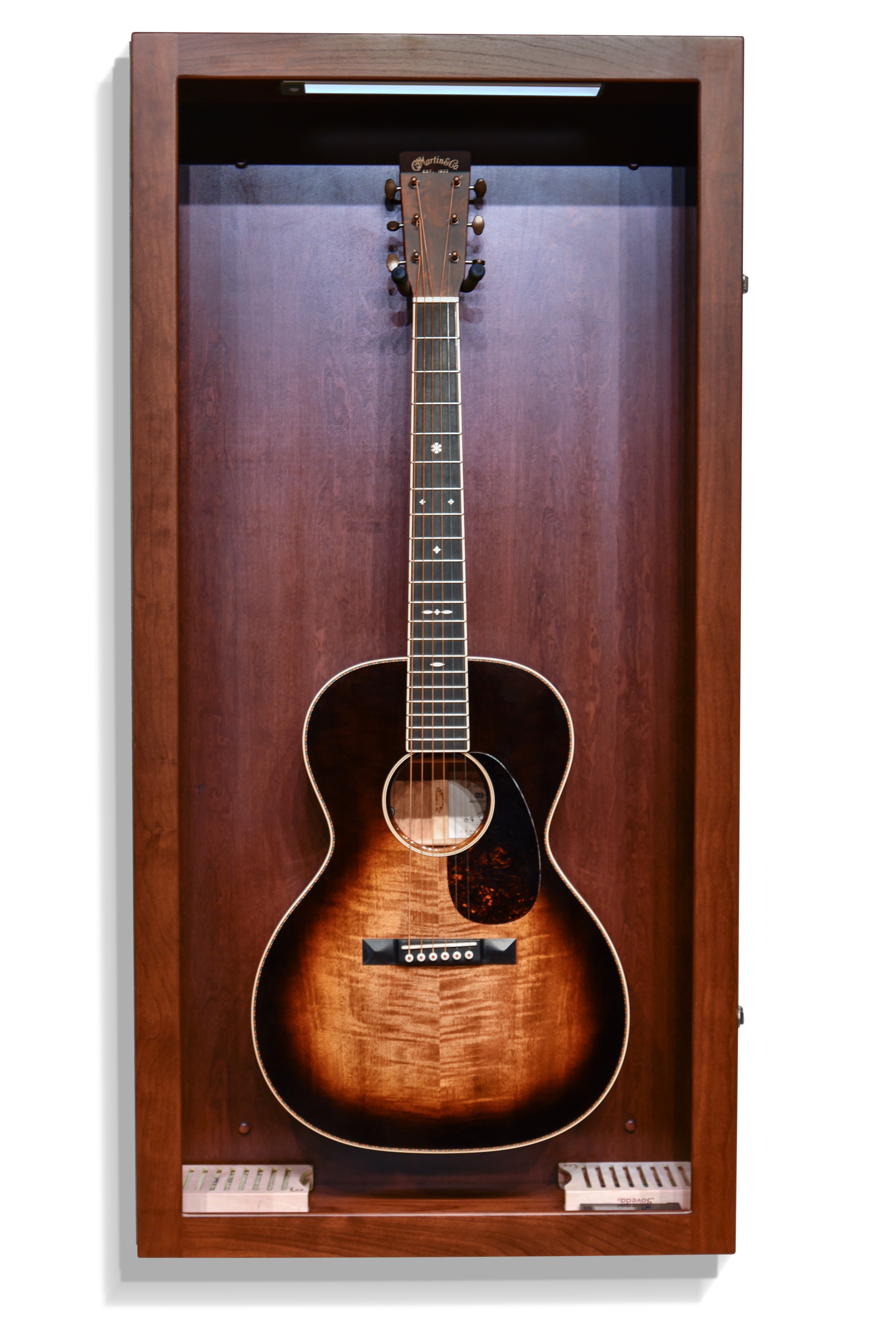 ClimaCase Rectangle Humidor - Cherry with Acres Stain