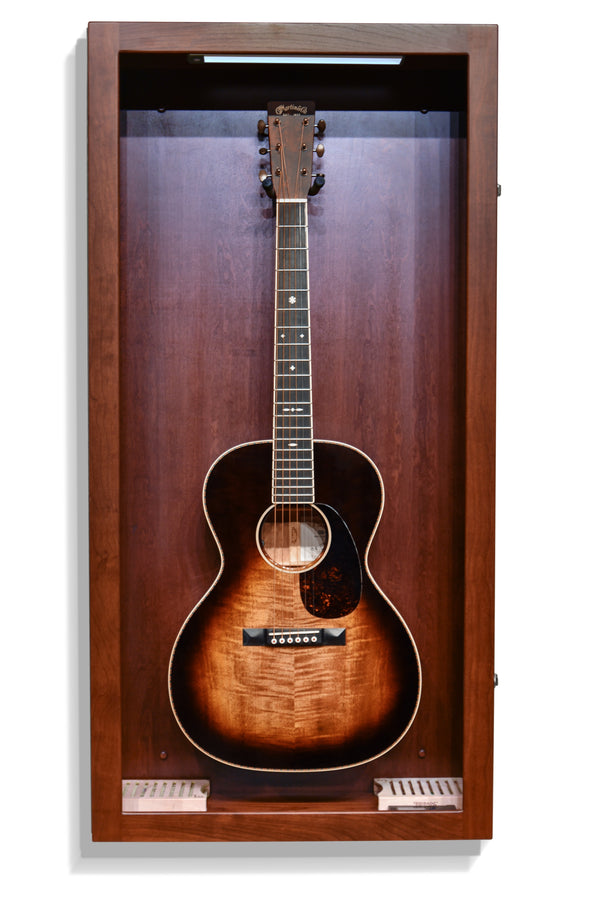 ClimaCase Rectangle Humidor - Cherry with Acres Stain