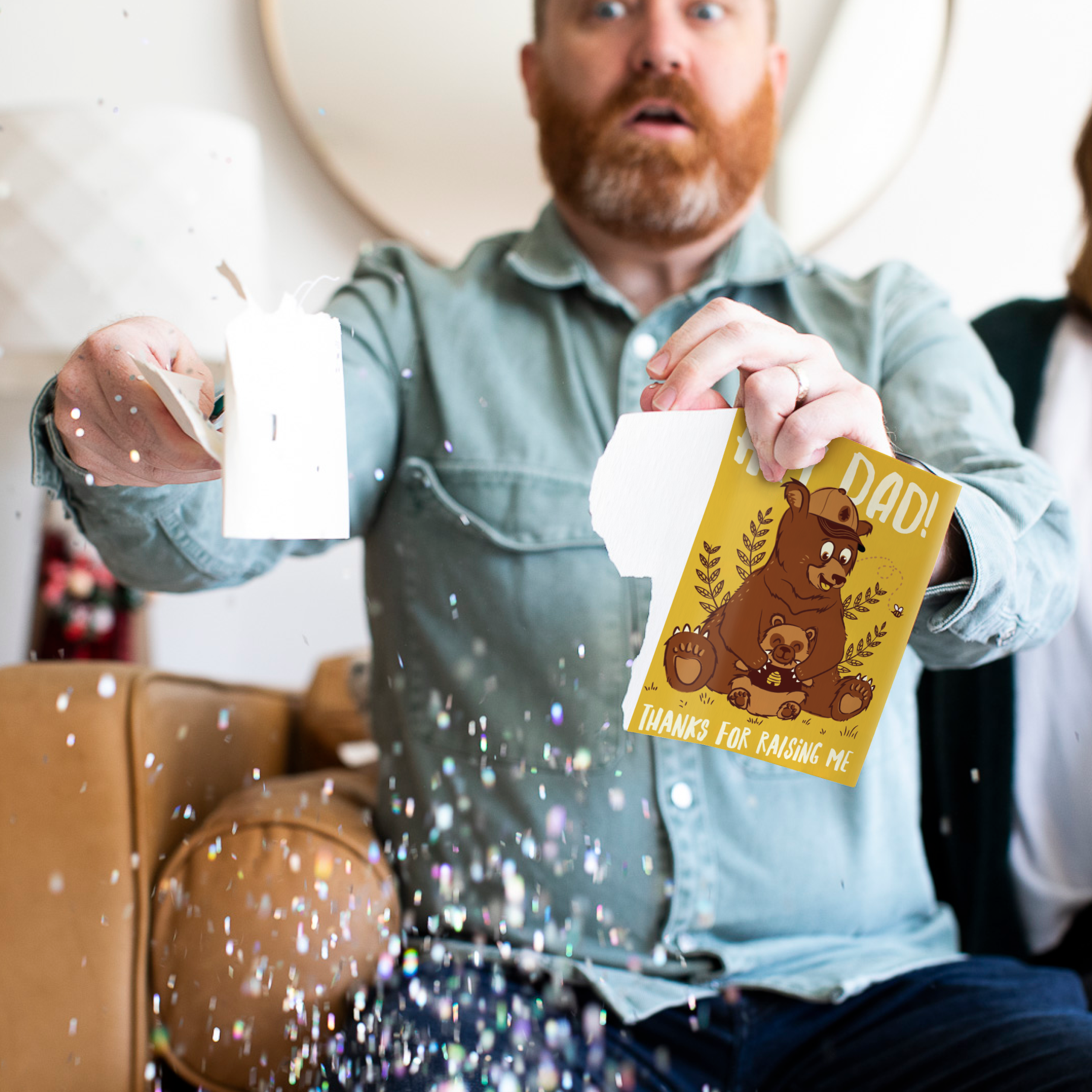 Endless Baby Crying Father's Day With Glitter
