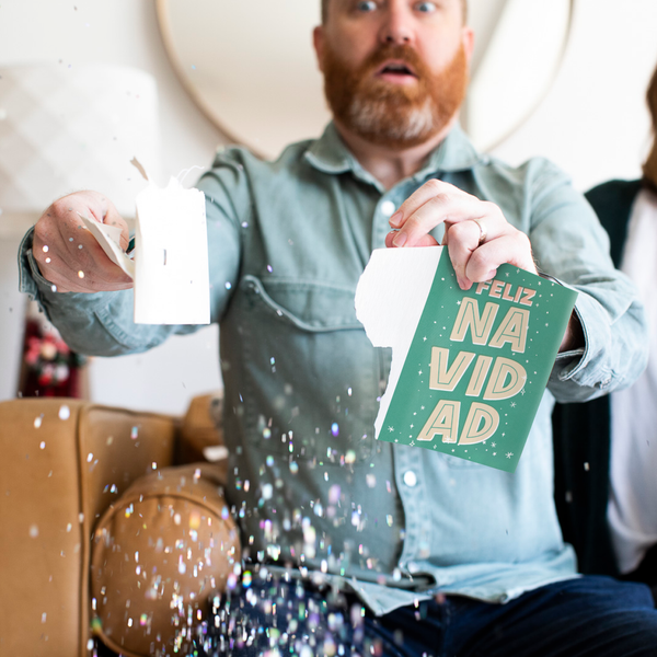 Endless Feliz Navidad With Glitter
