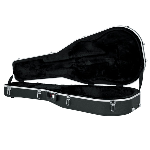 Gator Deluxe Dreadnought Guitar Case in Black GC-DREAD