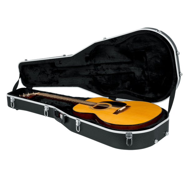 Gator Deluxe Dreadnought Guitar Case in Black GC-DREAD
