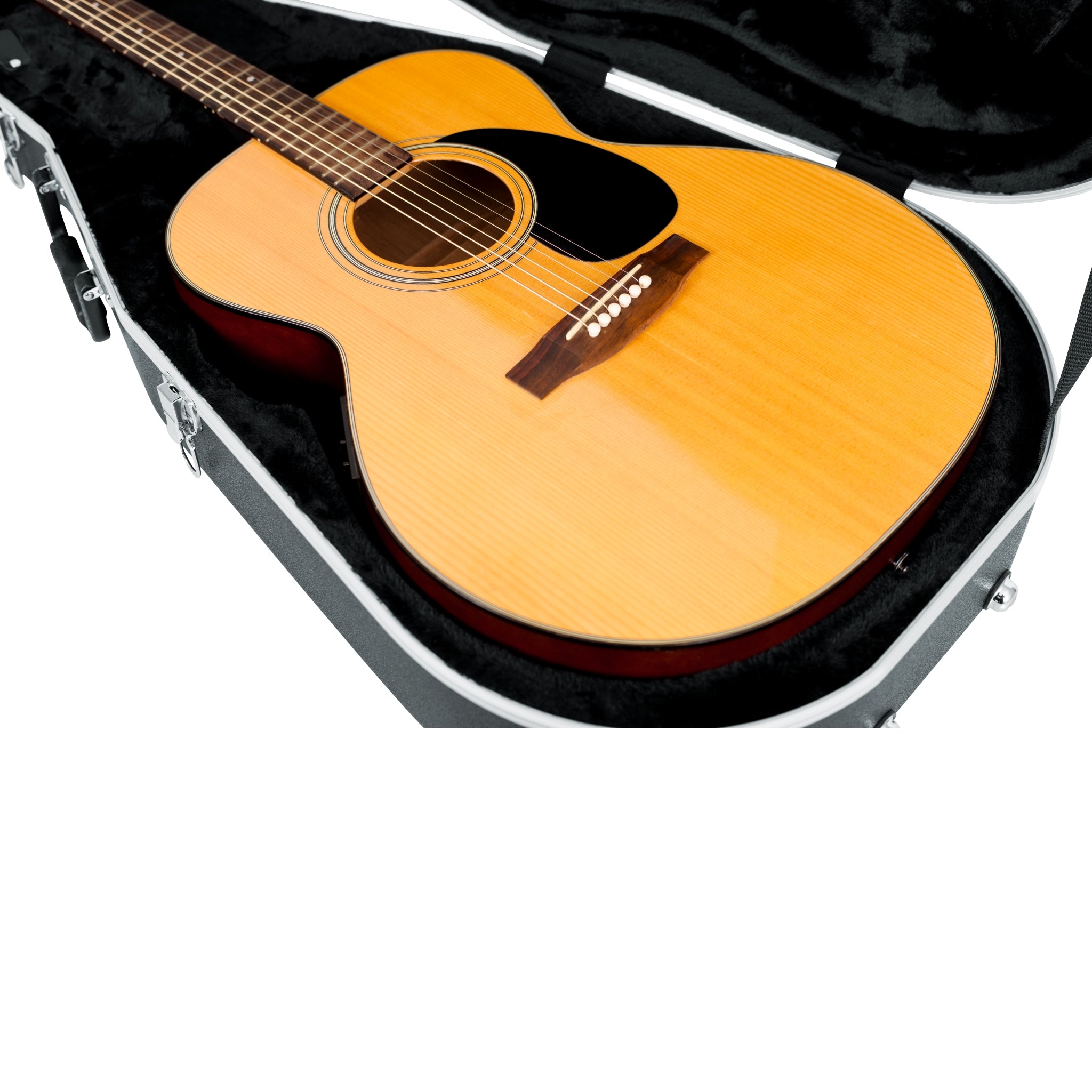 Gator Deluxe Dreadnought Guitar Case in Black GC-DREAD