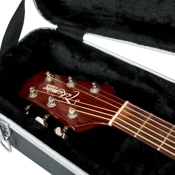 Gator Deluxe Dreadnought Guitar Case in Black GC-DREAD