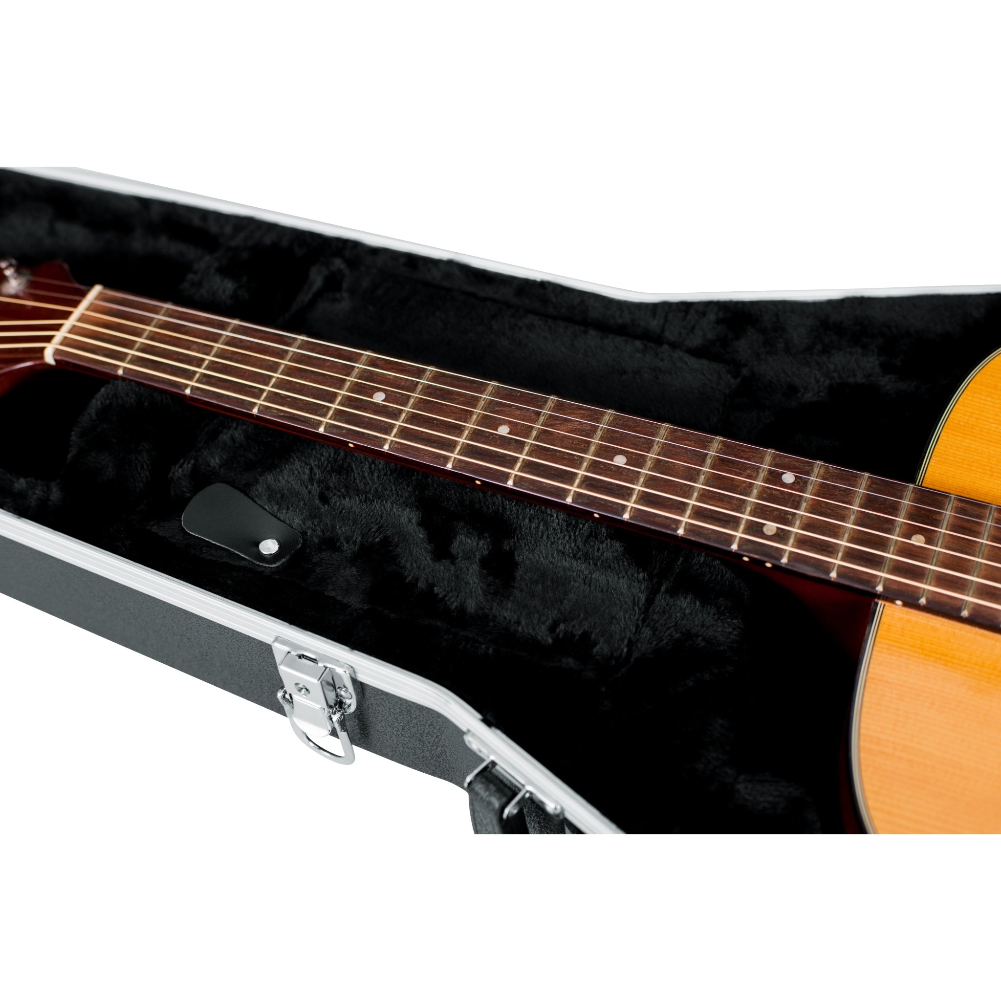 Gator Deluxe Dreadnought Guitar Case in Black GC-DREAD