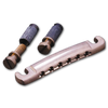 GE101A Relic Aged Nickel Stop Bar Tailpiece w/ Studs - Fits Gibson® & Epiphone®