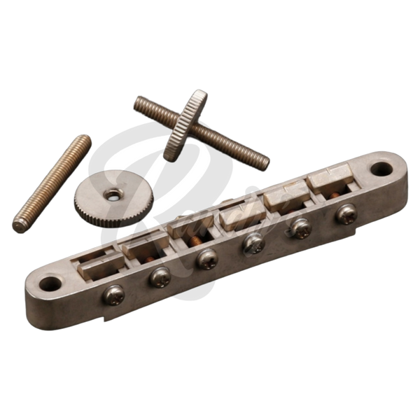 GE104B Relic Aged Nickel Nashville Tune-O-Matic TOM Bridge - Fits Gibson®