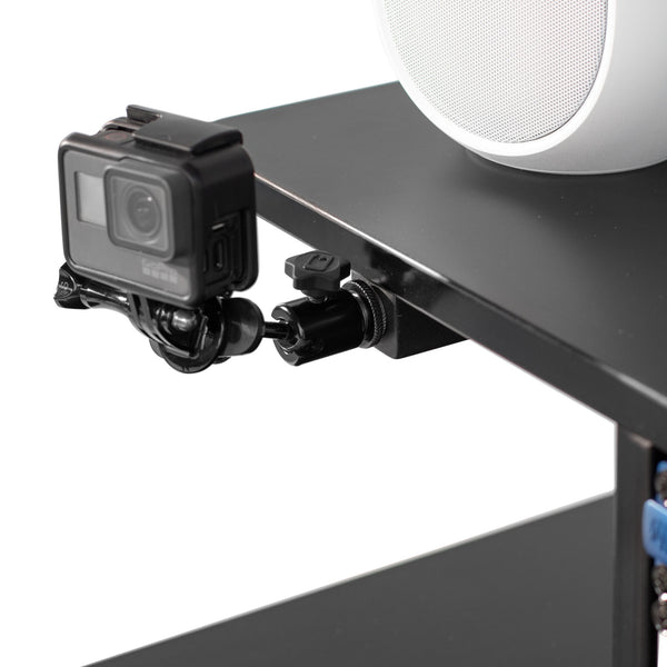 Gator Frameworks Content Creator Furniture Series Main Desk – Black Finish