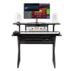 Gator Frameworks Content Creator Furniture Series Main Desk – Black Finish